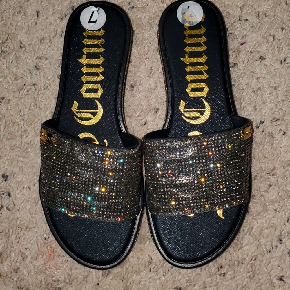 Juicy Couture slides